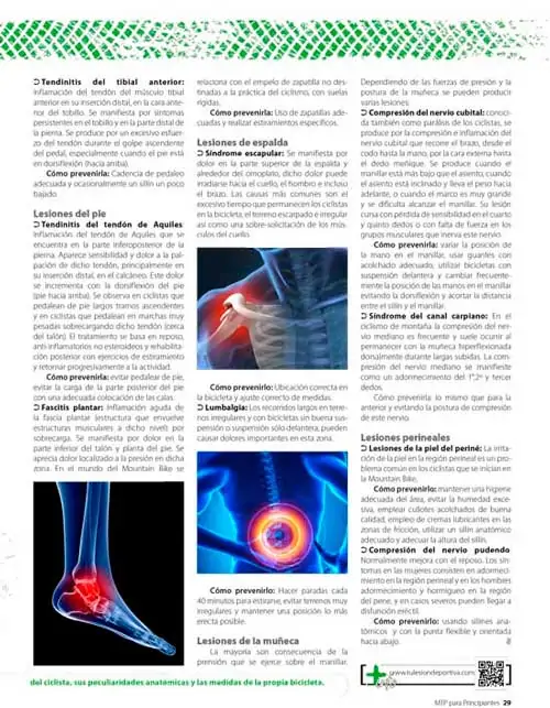 Las lesiones mas frecuentes de la BTT 2