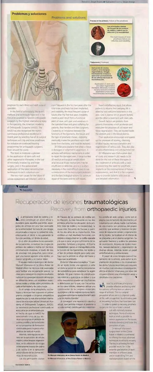 Recuperacion de lesiones traumatologicas