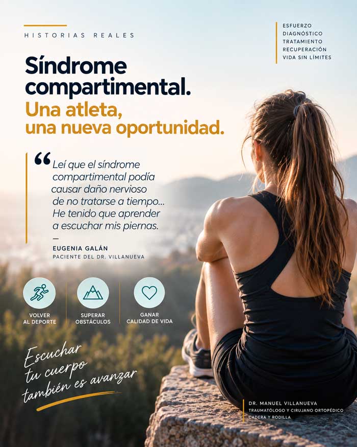 síndrome compartimental en las piernas